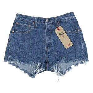 NWT Levi's 501 shorts size 31 Denim Cutoff Jean  button Fly High Rise Jive Stone